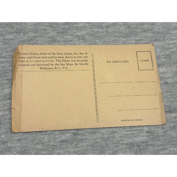 Casa Loma Toronio Ontario ON Canada Original 1943 Postcard - Picture 5 of 7